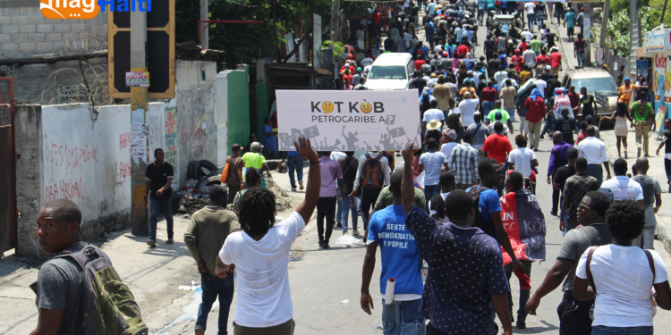 PetroCaribe Challenge: manifestation du 9 septembre en image