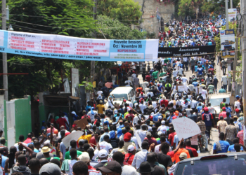 PetroCaribe Challenge: manifestation du 9 septembre en image