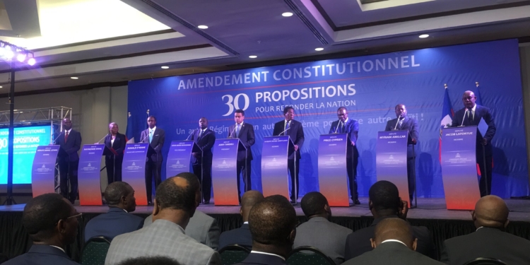 Une commission agite 30 propositions pour amender la Constitution de 1987