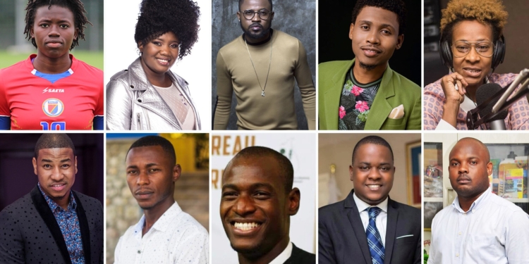 Les dix jeunes Haïtiens les plus influents en 2018