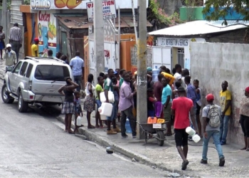 Grave pénurie d’eau en Haïti