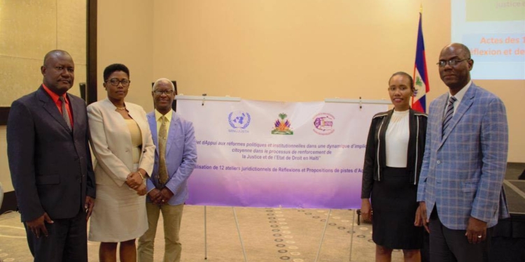 Clôture de l’atelier de réflexions et de propositions de réformes politiques par l’AFNHA