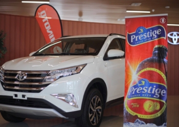 La bière Prestige lance la promotion « Men Bon Lò » et offre 10 Toyota Rush