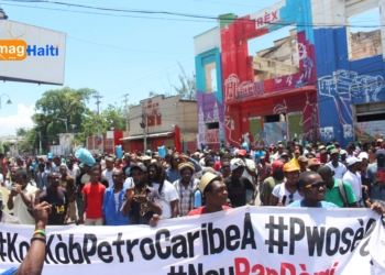 Violentes manifestations anti-Jovenel à Port-au-Prince ce vendredi 14 juin