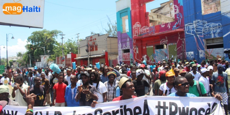 Violentes manifestations anti-Jovenel à Port-au-Prince ce vendredi 14 juin