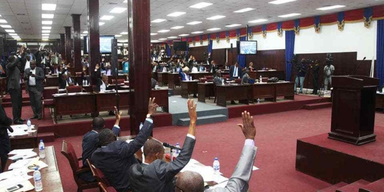 Mise en accusation du président de la République: les vingt députés signataires présurent Garry Bodeau