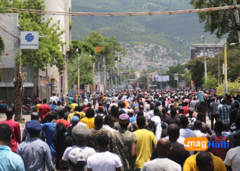Mobilisation Anti-Jovenel: la Première Journée des 7 tours du Palais National réussie