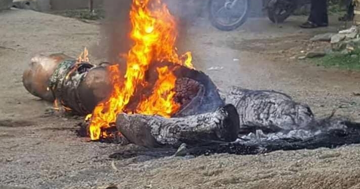 Incendie du bois Kita Nago à Ouanaminthe