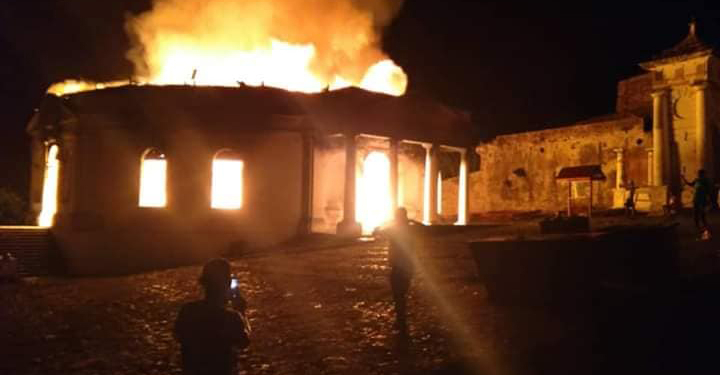 Haïti-Patrimoine : la cathédrale Immaculée Conception de Milot part en fumée