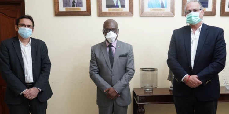 Coronavirus (Covid19) : Le Premier Ministre haïtien Joseph Jouthe rencontre des partenaires internationaux autour de l’aide humanitaire