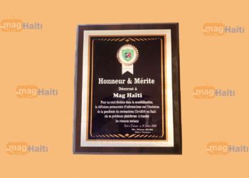 Covid-19: Le travail de MAGHAITI distingué par la Mairie de Delmas