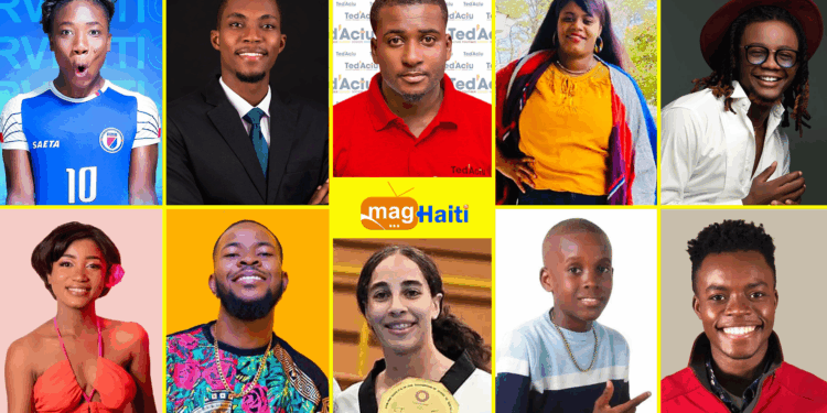 Les 10 jeunes haïtiens les plus influents en 2020