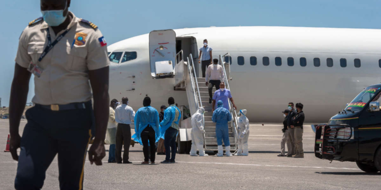 En contrepartie à la loyauté de Jovenel, Trump procède à une dernière expulsion de migrants