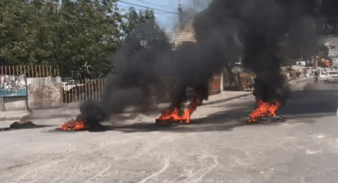 Kidnapping: Route de l’aéroport bloquée suite au rapt d’un policier de l’USGPN