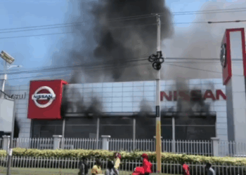 Haïti-Protestation: Universal Motors objet d’incendie et de pillage