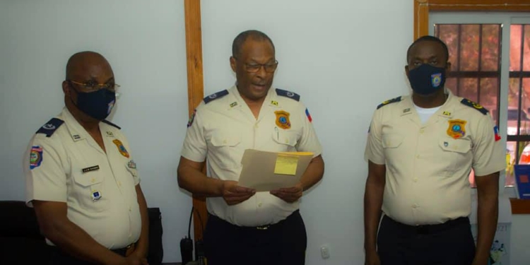 Haïti-PNH: Marc Wilkens Jean installé à la DCAGS