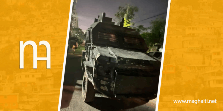 Le camion blindé remis honteusement à la PNH, les internautes se déchainent