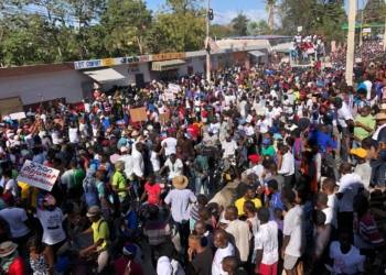 Marche contre la dictature: marée humaine à Port-au-Prince ce 28 février