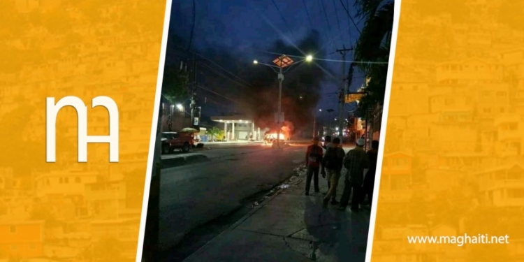 Delmas: Au moins un mort, des blessés et un véhicule de police incendié