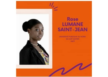 Qualifiée pour la finale du concours d’éloquence, Rose Lumane Saint-Jean en quête de votes