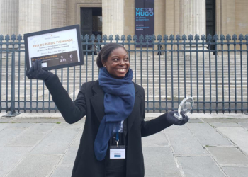 Concours internationale d’éloquence: Rose Lumane Saint-Jean remporte le prix du public
