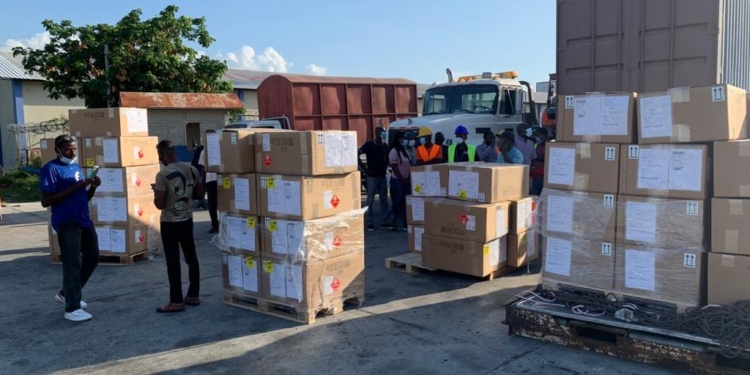 CEP: Arrivé d’une cargaison de matériel non-sensible pour le référendum