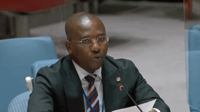 Devant l’ONU, Claude Joseph accuse l’opposition d’être l’auteur du chaos actuel