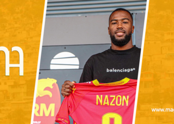 Duckens Nazon signe au Club QRM de France