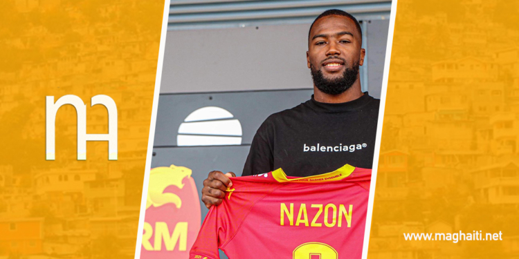 Duckens Nazon signe au Club QRM de France