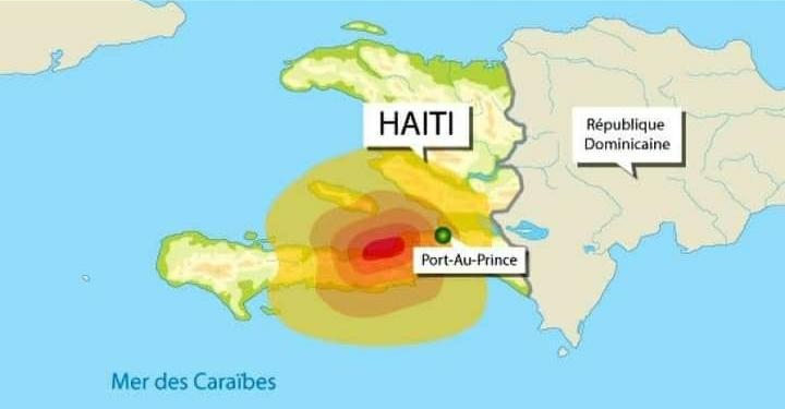 Un Séisme de magnitude 4.2 frappe la région métropolitaine de Port-au-Prince