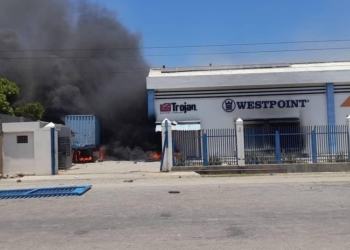 Funérailles de Jovenel Moïse: Le magasin Valerio Canez du Cap-Haïtien incendié et pillé