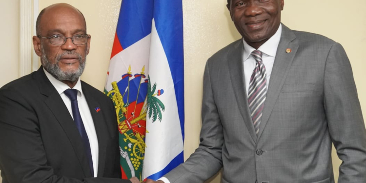 Haïti-Crise: Le Premier ministre Ariel Henry rencontre les Sénateurs en fonction