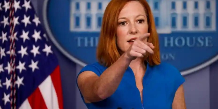 “Ce n’est pas le meilleur moment pour venir aux Etats-Unis”, dixit Jen Psaki
