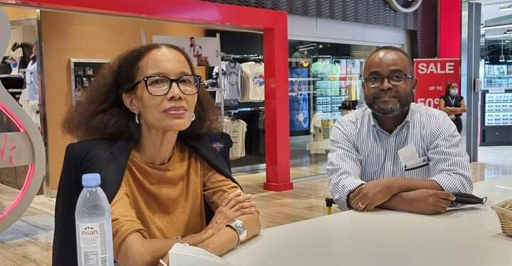 La romancière haïtienne Yanick Lahens en tournée promotionnelle en Europe