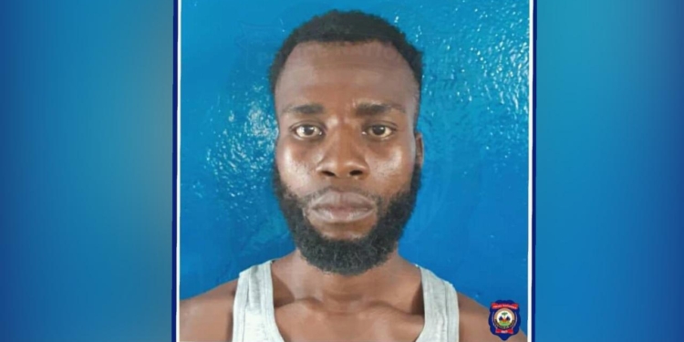Arrestion de Pélerge Josué, un ancien évadé de prison