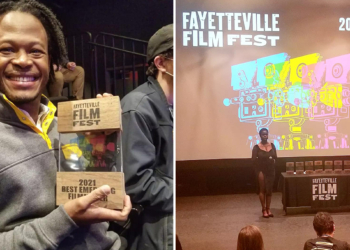 Obed Lamy remporte le Prix du “Meilleur cinéaste émergent”