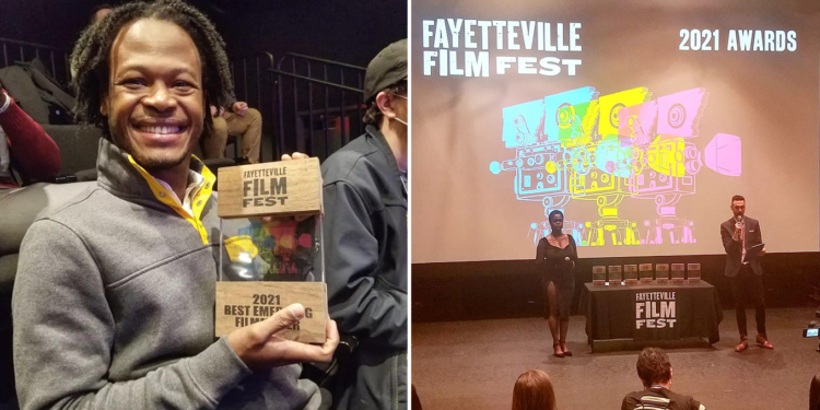 Obed Lamy remporte le Prix du “Meilleur cinéaste émergent”