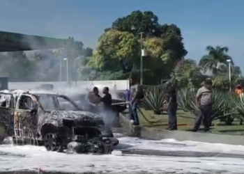 Incendie d’une pompe à essence: deux voitures, et 3 motocyclettes brulées