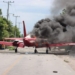 Marche contre l’insécurité : un mort, 2 blessés et un avion incendié par des manifestants aux Cayes