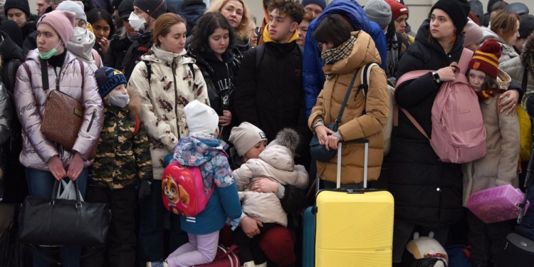 Environ 2 millions de personnes ont fui l’Ukraine à cause de la guerre