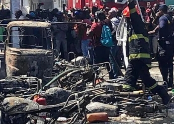 Cap-Haïtien : un incendie fait des dégâts matériels dans un centre commercial
