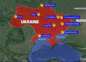 Guerre russo-Ukrainienne: l’Ukraine accusé de s’attaquer à un entrepôt de pétrole en Russie