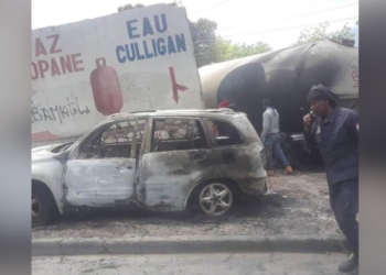 Incendie d’un camion de propane à Delmas 33