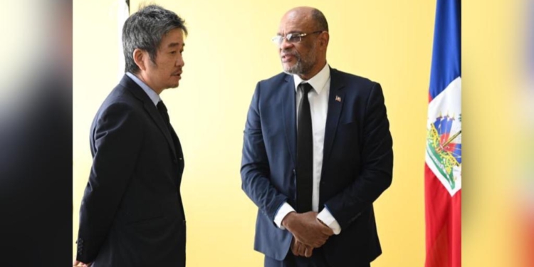 Ariel Henry présente ses condoléances au peuple japonais, suite à la mort d’un ancien premier ministre