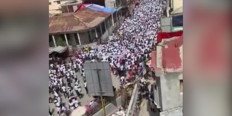 Manifestation à Saint-Marc contre l’insécurité
