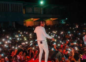 Le rappeur Baky a fait carton plein aux Cayes ce samedi