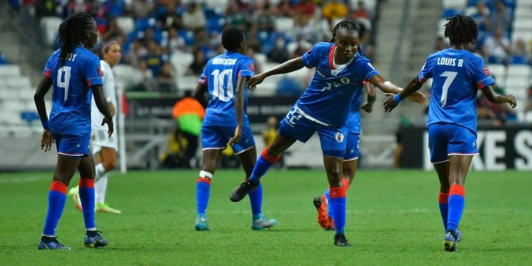 Ekip foutbòl Fanm Ayisyen an nan bon pozisyon pou li kalifye pou mondyal 2023
