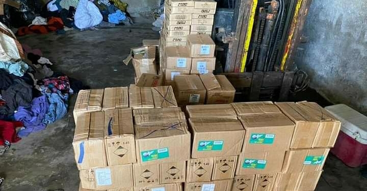 Plus de 100 000 cartouches saisies au Wharf de Port-de-Paix