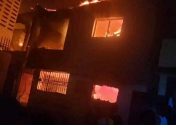 Ayiti-Ensekirite: Pratik sere gaz la lakoz 2 kay pran dife nan vil Senmak