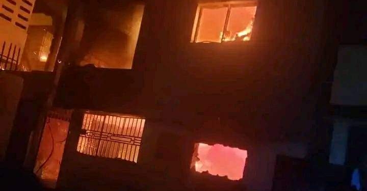 Ayiti-Ensekirite: Pratik sere gaz la lakoz 2 kay pran dife nan vil Senmak